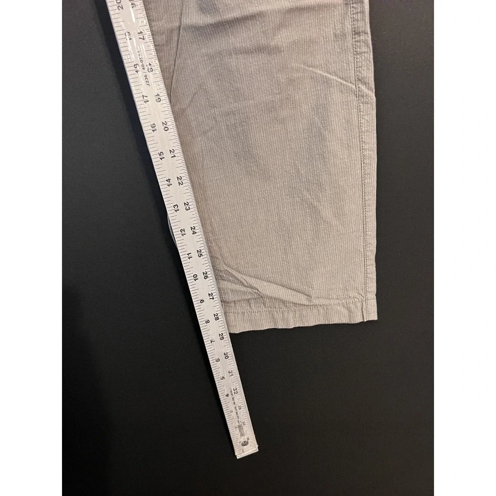 Armani Exchange A|X Men's 29 Short Gray Vertical‎ Pinstripe Chino Pants